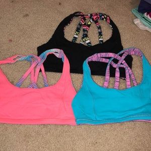 ivivva sports bra BUNDLE